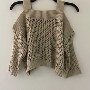 Zara crop sweater